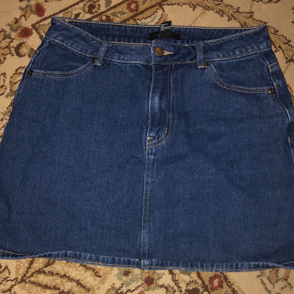Forever 21 jean skirt